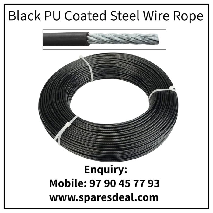 PU Coated steel wire rope