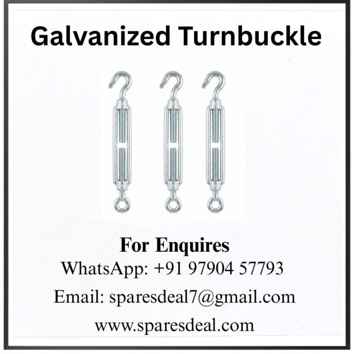GT-2 galvanized turnbuckles