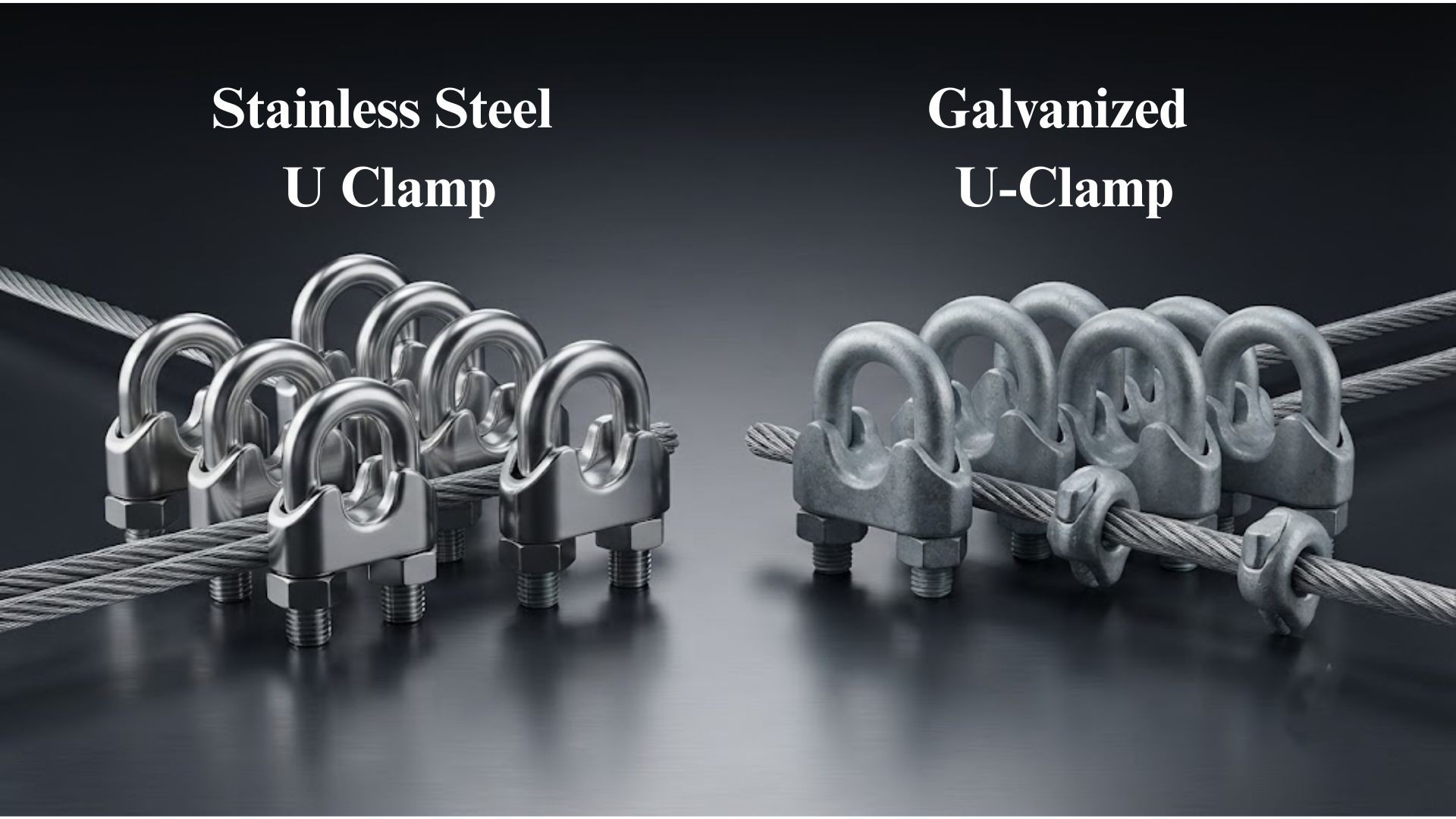 GI and SS u clamp