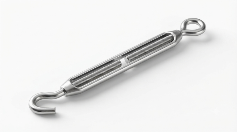 Stainless Steel Turnbuckle | Eye Hook Rigging Screw for Wire Rope Tensioning