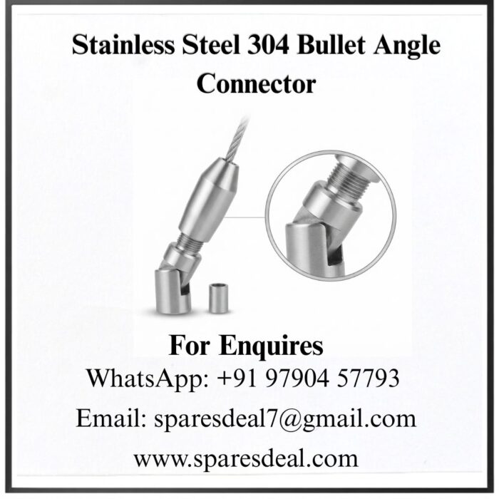 SS304 Bullet Angle Connector