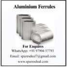 Aluminium Ferrules – Oval Wire Rope Crimp Sleeves