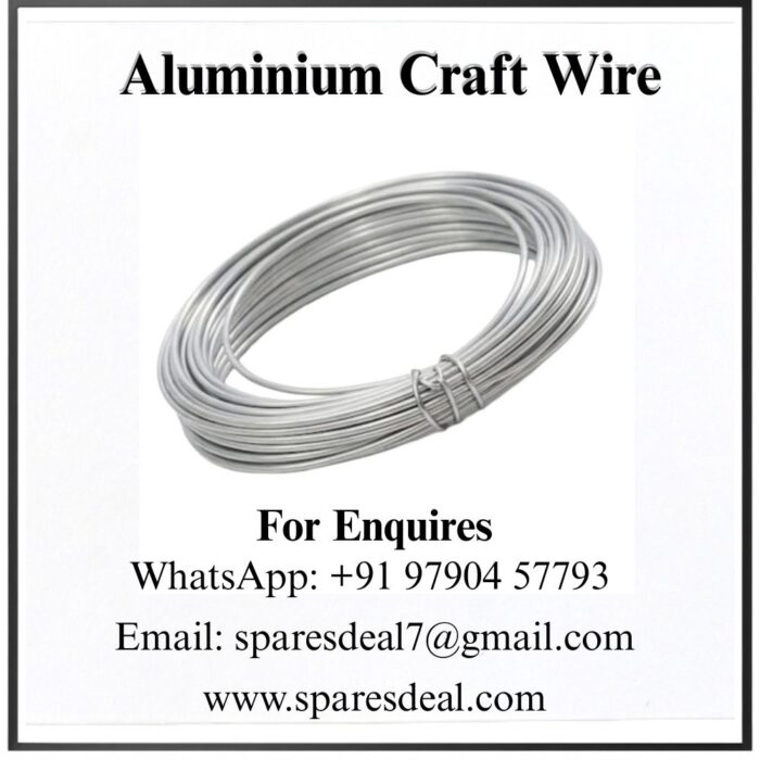 aluminium craft wire tied