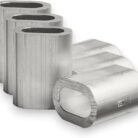 Aluminium Ferrules – Oval Wire Rope Crimp Sleeves