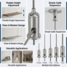 Stainless Steel Wire Rope Gripper Applications & Sizes