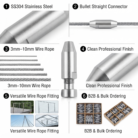 Stainless Steel 304 Bullet Straight Connector – Features and Uses