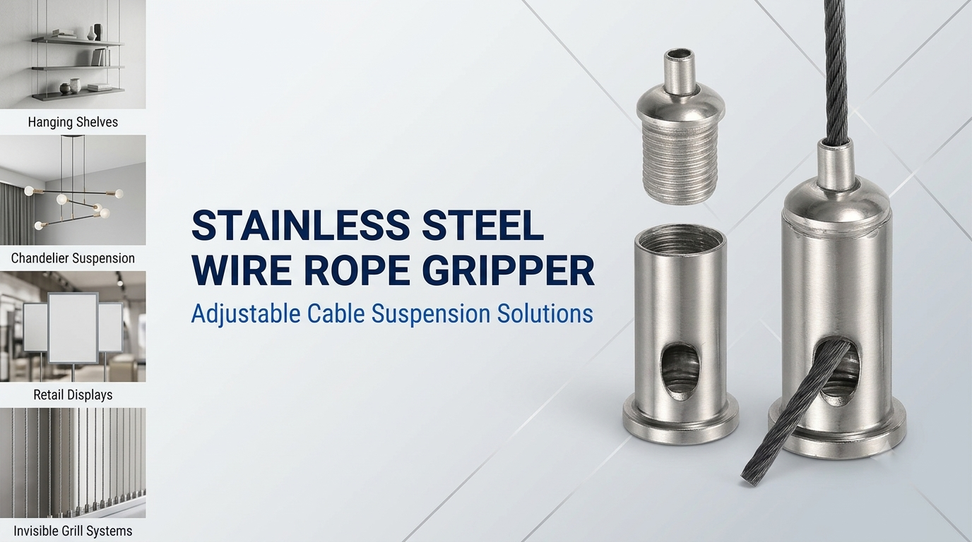 Stainless Steel Wire Rope Gripper