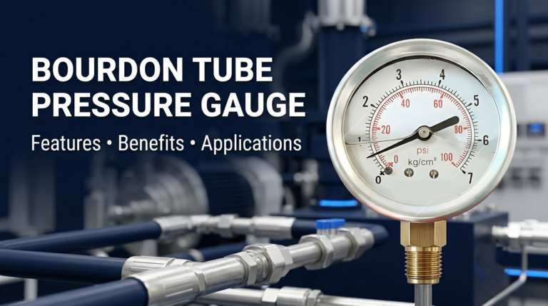 Bourdon Tube Pressure Gauge: Features, Benefits & Applications