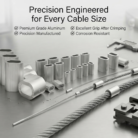 Precision Aluminium Ferrules – Available for Every Cable Size