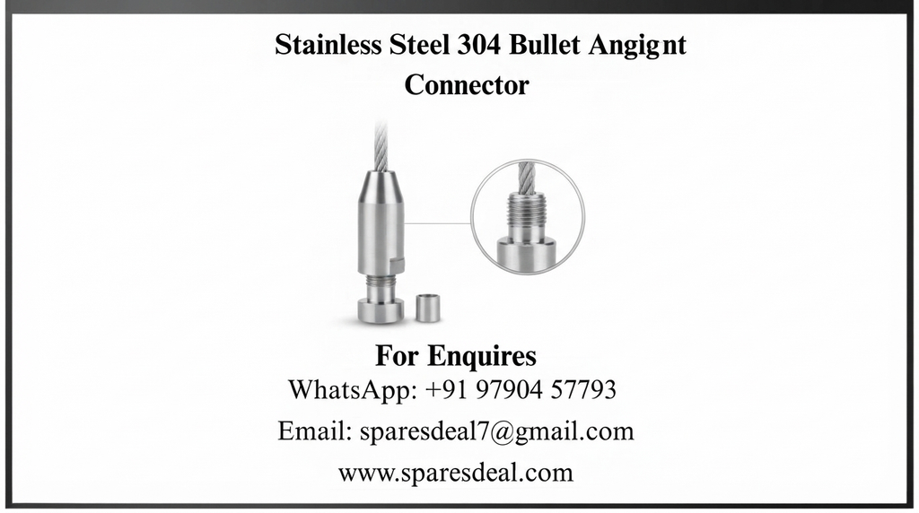 Stainless Steel 304 Bullet Connectors