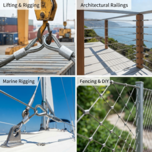 Aluminium Ferrule Applications – Rigging, Railings, Marine and Fencing