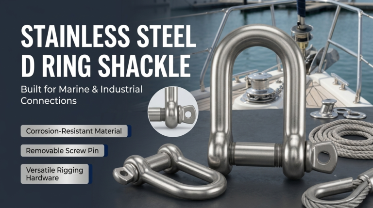 Stainless Steel D Ring Shackle: Uses, Benefits, Sizes & Buying Guide