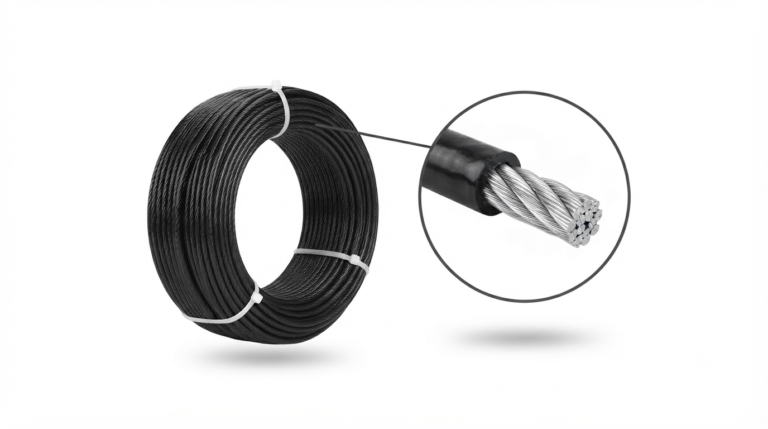 PU Coated Gym Wire Rope: 10 Meter Gym Cable for Fitness Equipment